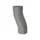 Aluminium sprongstuk 100 mm sprong 60 mm - patinagrijs zinklook (Prefa)