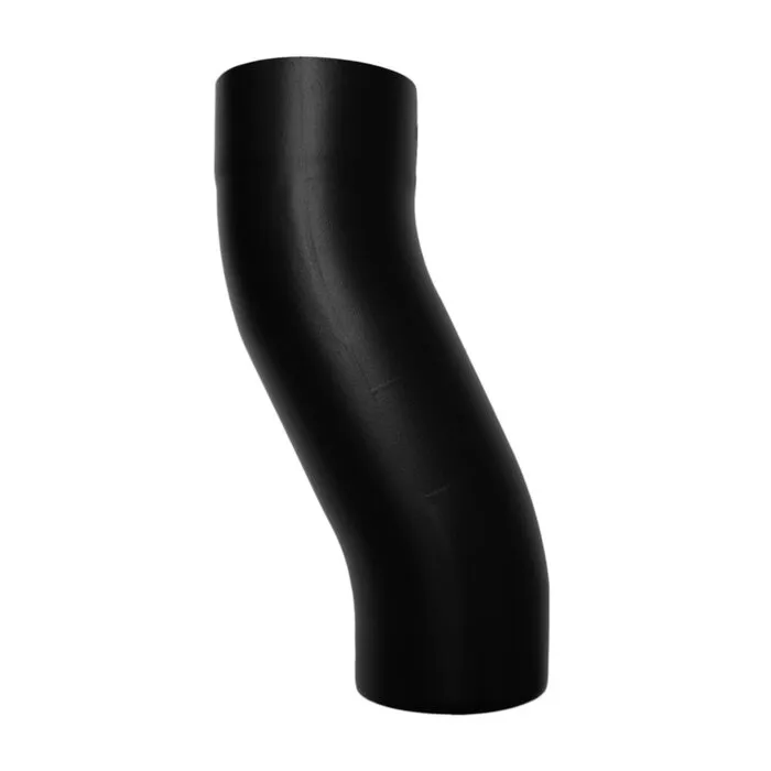 Prefa Sprongstuk 80 mm 60 mm Ral-9005 Fijnstructuur zwart