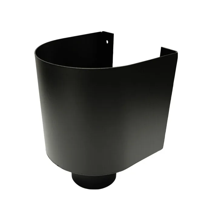 Kallos Vergaarbak mini 100 mm - Ral-9005 fijnstructuur zwart