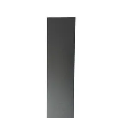 Kallos Aluminium regenpijp 80x80 mm vierkant antraciet Ral-7021 fijnstructuur - 1 meter (Kallos 2,0 mm)