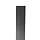Aluminium regenpijp 80x80 mm vierkant antraciet Ral-7021 fijnstructuur - 2 meter (Kallos 2,0 mm)