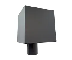 Kallos Vergaarbak Kubus 80 mm Ral-7021 | Kallos