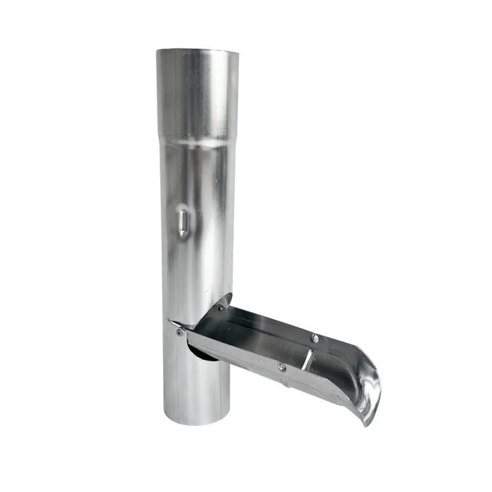 Rheinzink Zinken regentonklep 60 mm rond (Grömo)