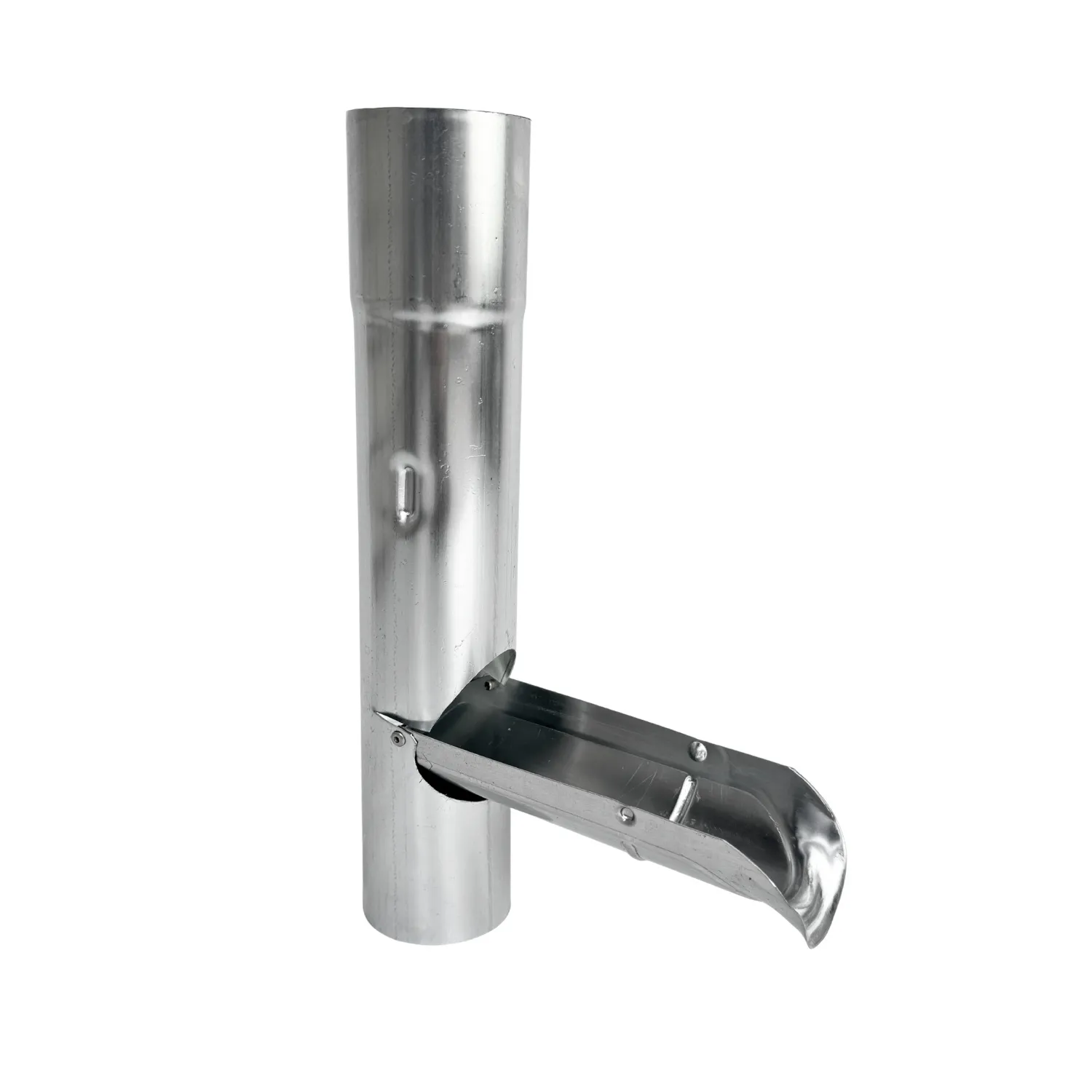 Rheinzink Zinken regentonklep 60 mm rond (Grömo)