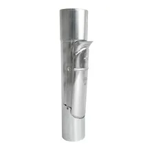 Rheinzink Zinken regentonklep 60 mm rond (Grömo)