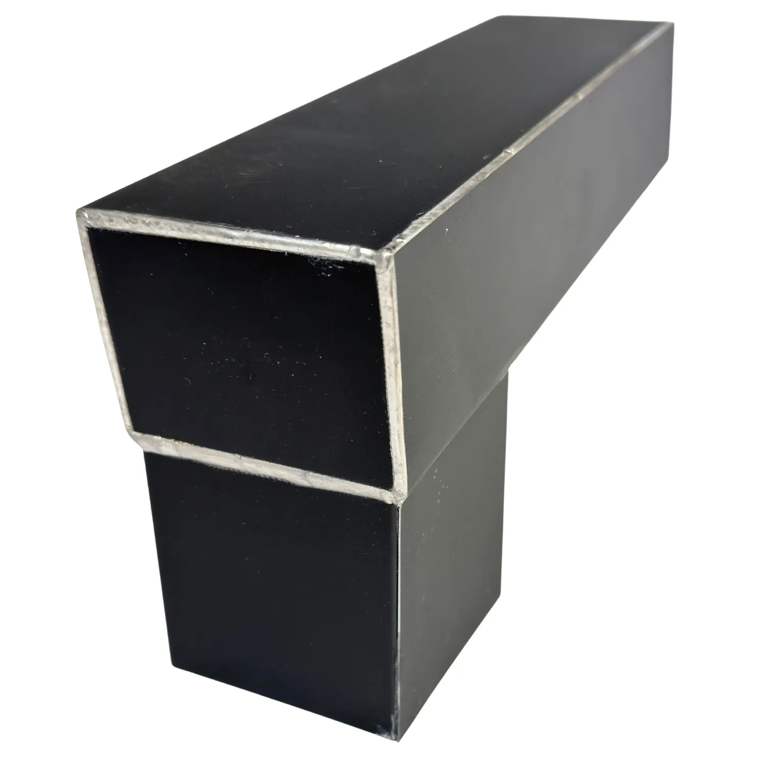 Nedzink Stadsuitloop 60x80mm 78x78mm vierkant - Noir