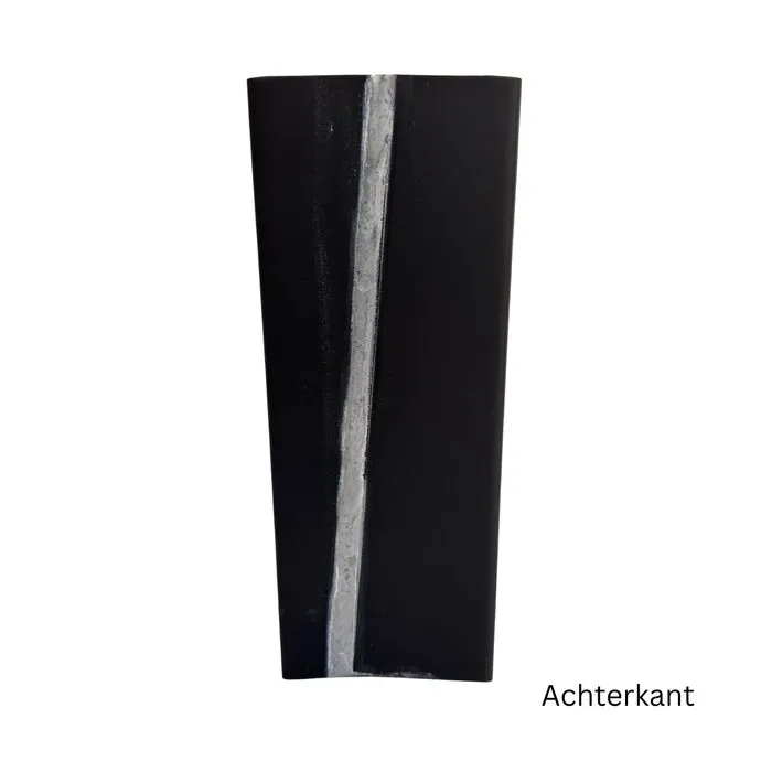 Nedzink Zinken verbindingsmof 80x80 mm vierkant zwart Noir (NedZink)