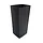 Zinken verbindingsmof 80x80 mm vierkant zwart Noir (NedZink)