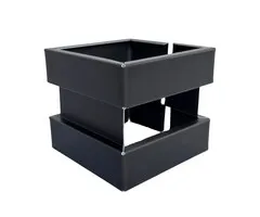 Nedzink Wrong 80x80 zwart Noir | NedZink