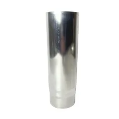 Gromo Verlengde zinken montagemof 100 mm rond - lengte 245 mm (Grömo)