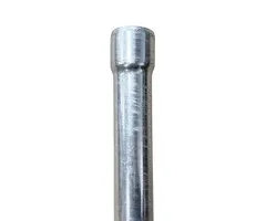 Dakgootwinkel.nl Stalen ondereind verzinkt 80 mm - 1 meter
