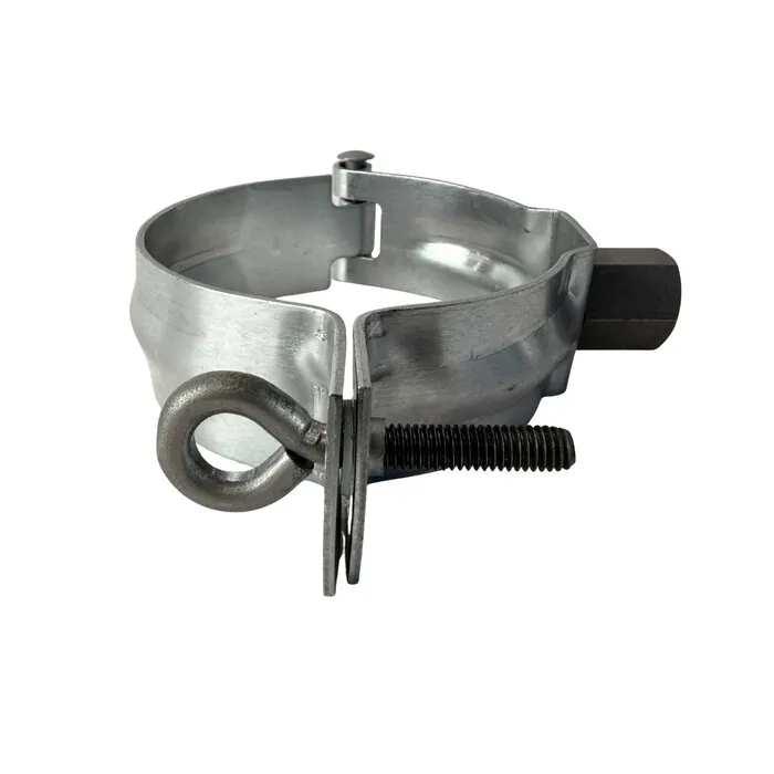 Huismerk Zinken scharnierbeugel 80 mm M10/M8