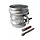 Zinken regenpijpbeugelset 80 mm M10 - set met montage-opties