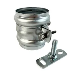 Nedzink Zinken regenpijpbeugelset 80 mm M10 - set met montage-opties