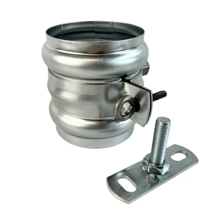 Nedzink Zinken regenpijpbeugelset 80 mm M10 - set met montage-opties