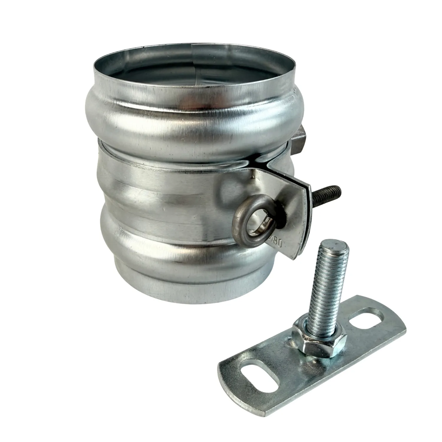 Zinken regenpijpbeugels 80 mm M10