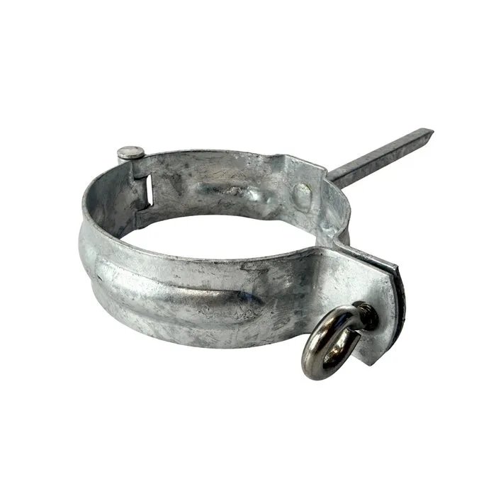 Scharnierpenbeugel 80 mm gegalv. (STANDAARD)