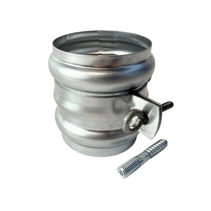 Nedzink Zinken regenpijpbeugelset 80 mm M10 - set met montage-opties