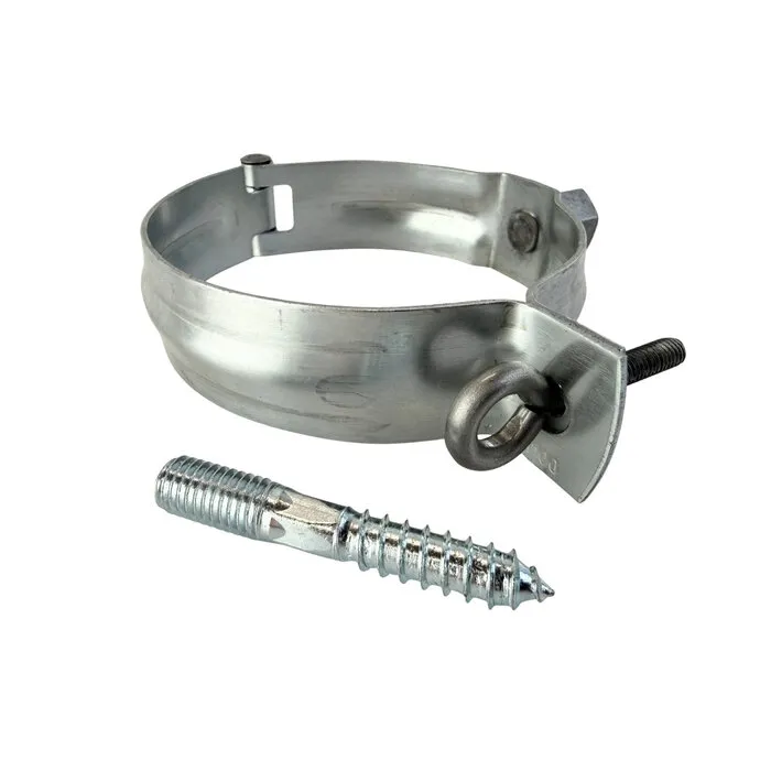 Gromo Zinken regenpijpbeugels 100 mm M10 - set met montage-opties