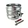 Zinken regenpijpbeugels 100 mm M10 - set met montage-opties