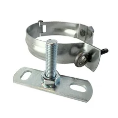 Gromo Zinken regenpijpbeugels 100 mm M10 - set met montage-opties