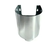 Nedzink Vergaarbak zink 80mm rond Mini met uitsparing - Nedzink