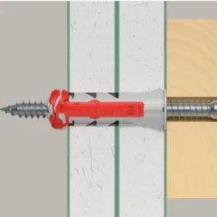 Fischer Plug Fischer DuoPower 10x50 mm t.b.v. schroefstift RVS 70 mm