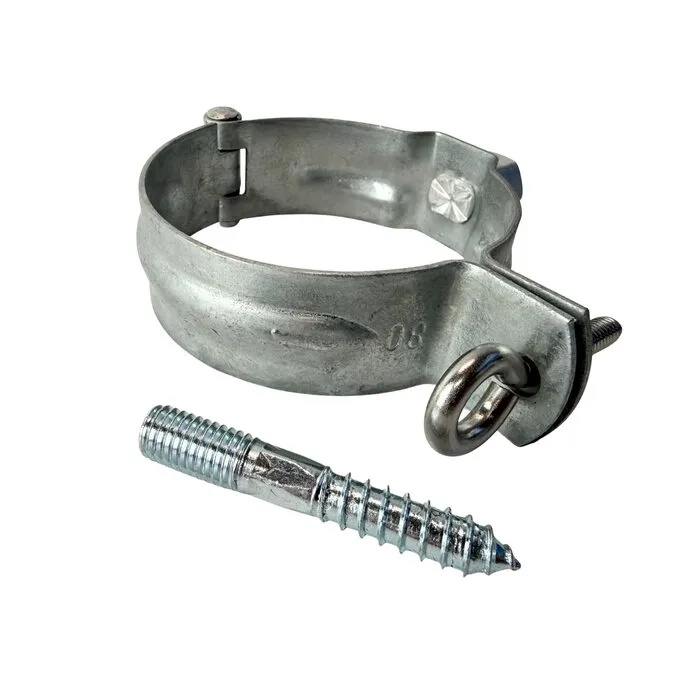 Gegalv. beugel SET 80 mm M10