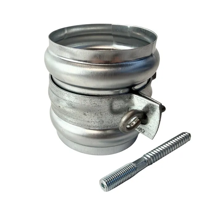 Gegalv. beugel SET 80 mm M10