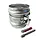 Gegalvaniseerde beugelset 80 mm M10 - met montage-opties