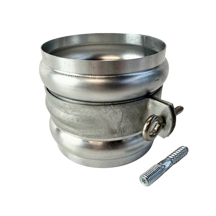 Grömo Gegalvaniseerde regenpijpbeugelset 100 mm M8/M10 - set met montage-opties