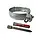 Gegalvaniseerde regenpijpbeugelset 100 mm M8/M10 - set met montage-opties