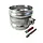 Gegalvaniseerde regenpijpbeugelset 100 mm M8/M10 - set met montage-opties
