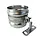 Gegalvaniseerde regenpijpbeugelset 100 mm M8/M10 - set met montage-opties