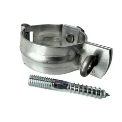 Huismerk Zinken regenpijpbeugels 60 mm M10 - set met montage-opties