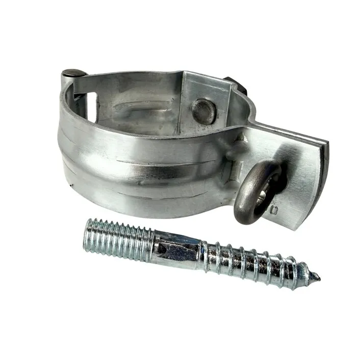 Zinken regenpijpbeugels 60 mm M10 - set met montage-opties