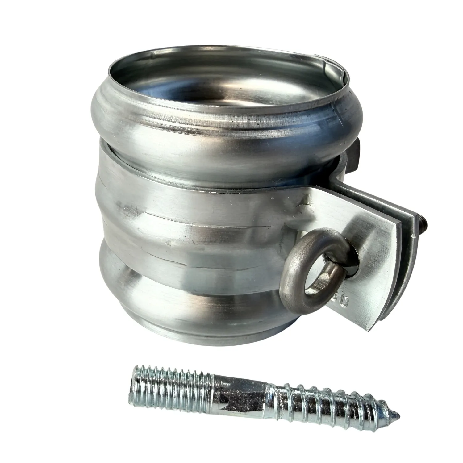 Huismerk Zinken regenpijpbeugels 60 mm M10 - set met montage-opties