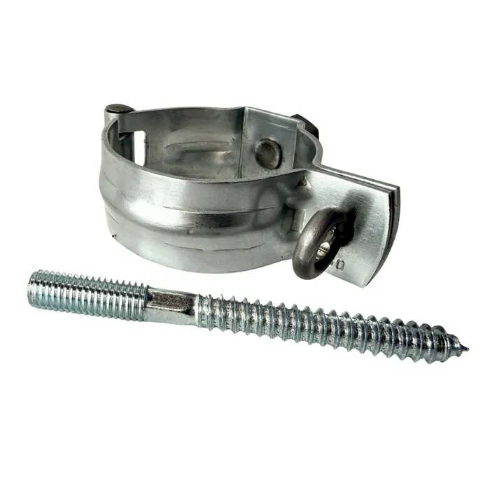 Zinken regenpijpbeugels 60 mm M10 - set met montage-opties