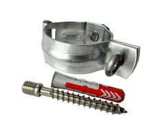 Zinken regenpijpbeugels 80 mm M10