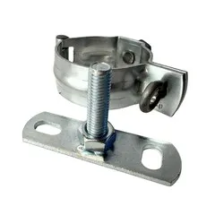 Zinken regenpijpbeugels 60 mm M10 - set met montage-opties