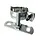 Zinken regenpijpbeugels 60 mm M10 - set met montage-opties