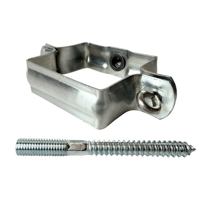 Rheinzink Scharnierbeugel ZINK 80x80mm M10