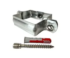 Rheinzink Scharnierbeugel ZINK 80x80mm M10