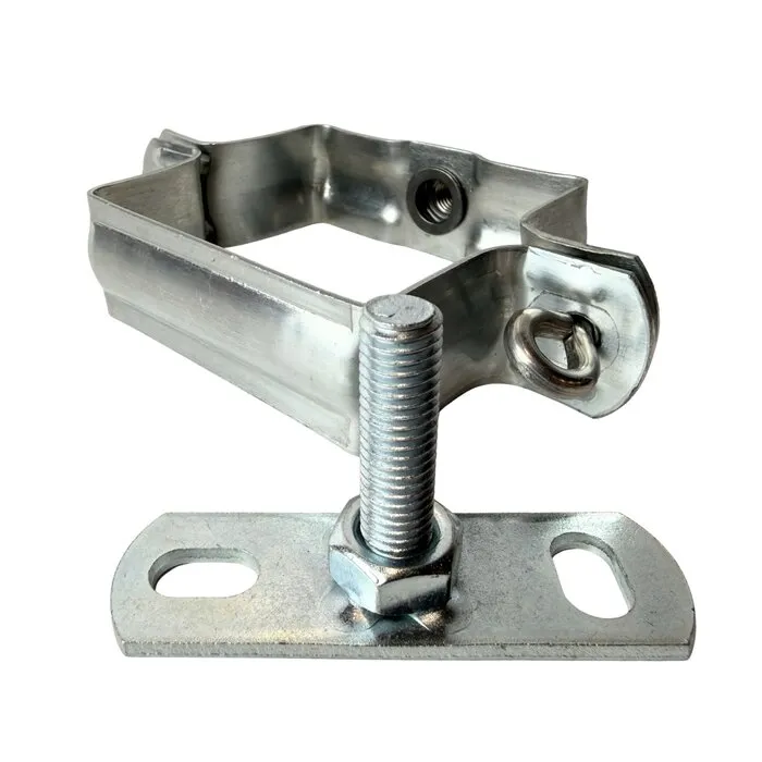 Rheinzink Scharnierbeugel ZINK 80x80mm M10