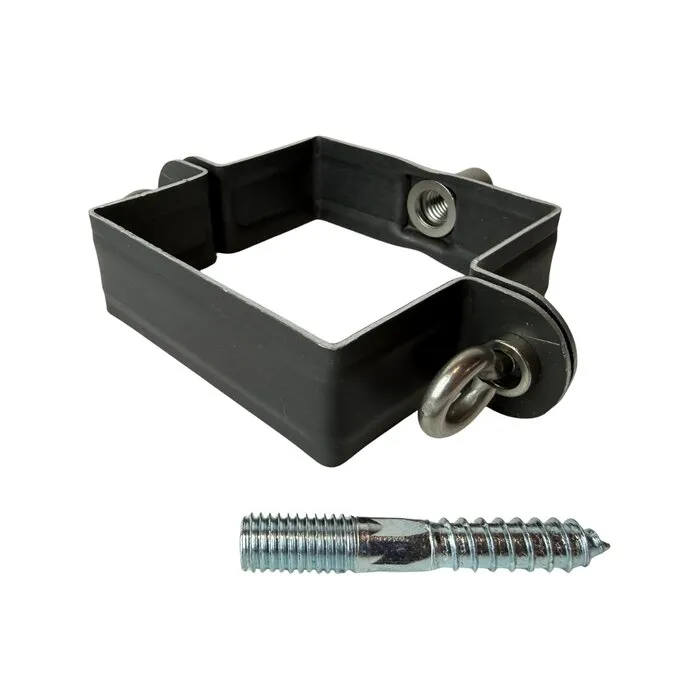 Nedzink Beugel SET 80x80 mm M10 - Noir antraciet/zwart