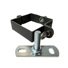 Nedzink Zinken beugelset 80x80 mm vierkant M10 zwart Noir (NedZink)