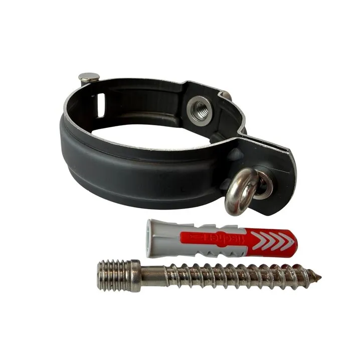 Nedzink Beugel SET 80mm M8/M10 - Noir antraciet/zwart