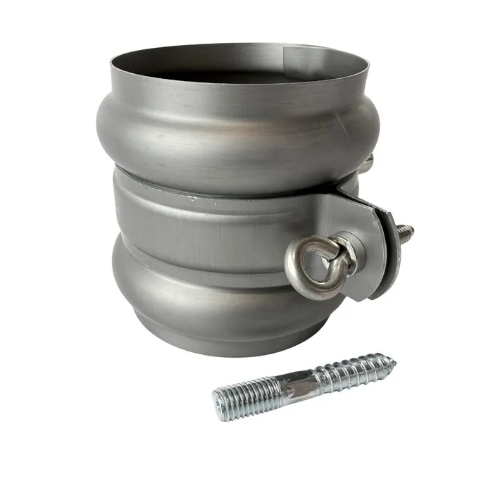 Nedzink Scharnierpijpbeugel 82mm M8/M10 - Nova (t.b.v. wrong)