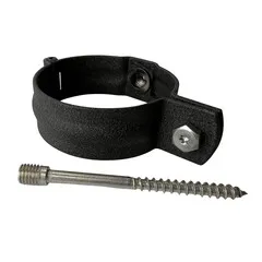 Prefa Aluminium scharnierbeugelset M10 80 mm P.10 zwart - set met montage-opties (Prefa)