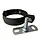 Aluminium scharnierbeugelset M10 100 mm P.10 zwart - set met montage-opties (Prefa)